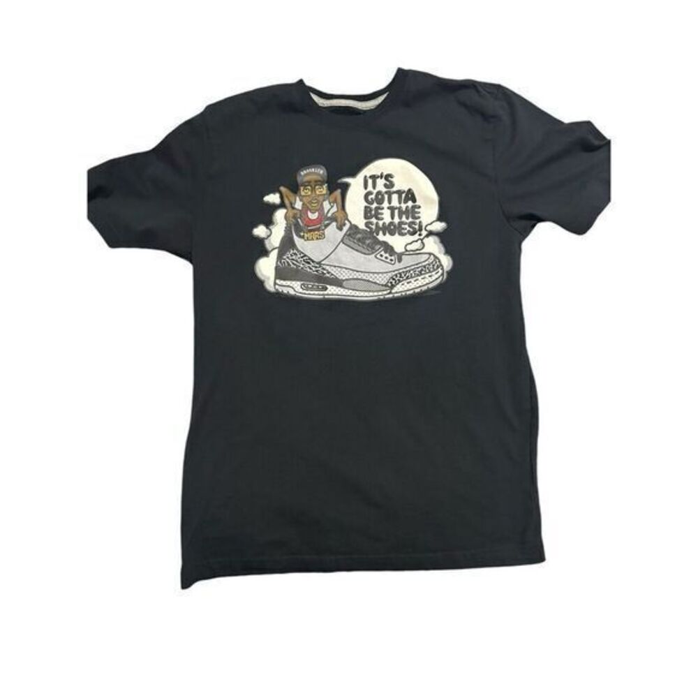 Nike Air Jordan "Its Gotta Be The‎ Shoes" T Shirt. Spike Lee. Size medium